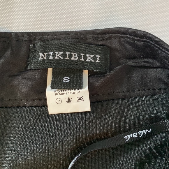 Nikibiki Sz.S Women’s Black Sequin Mini Dress (removal neck strap included) - Picture 5 of 8